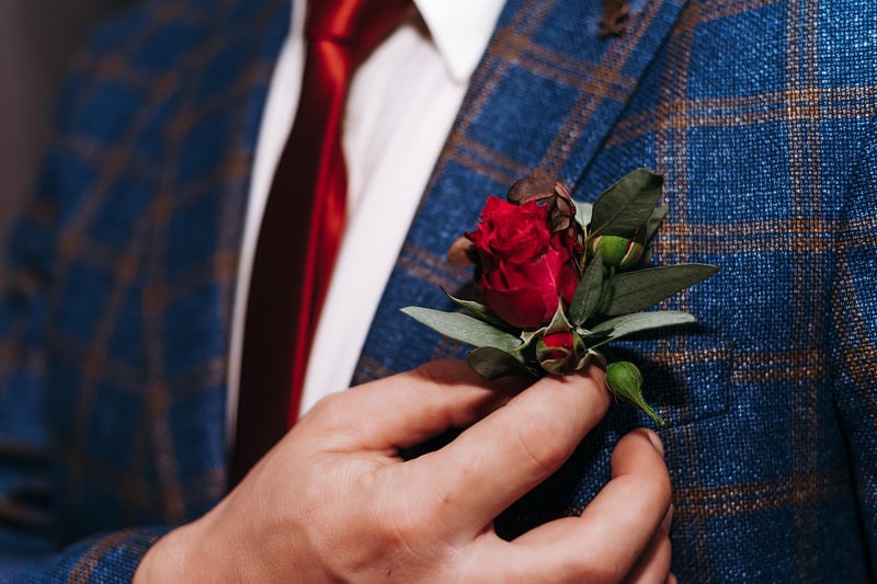 Pinecone Boutonniere